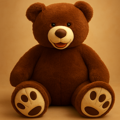Oso de peluche grande, juguete abrazable, diseño para regalo