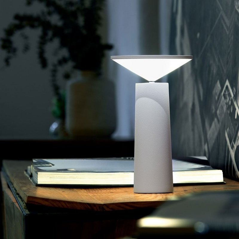 Lámpara de mesa Aurora Libra | Iluminación moderna y regulable de diseño