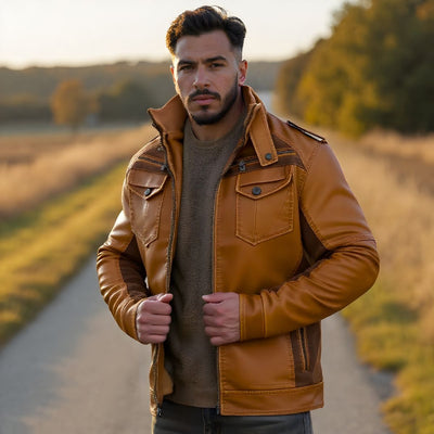Bedřich | Chaqueta de cuero