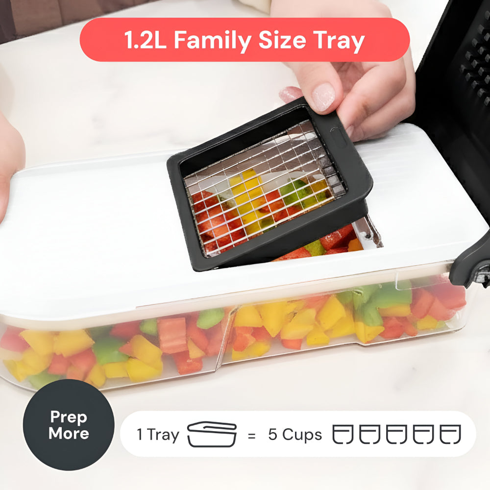 Set manual de cortador para preparar alimentos y picar verduras