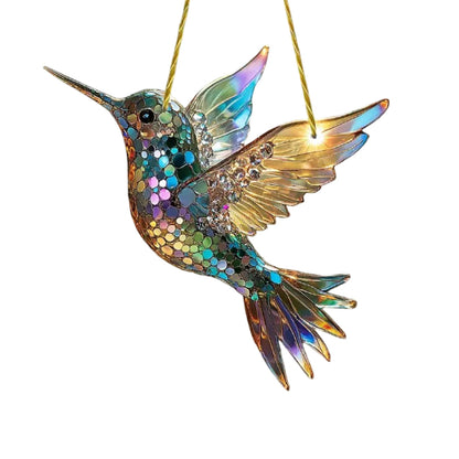 Arte de pared Atrapasol de ventana Colibrí Decoración colgante