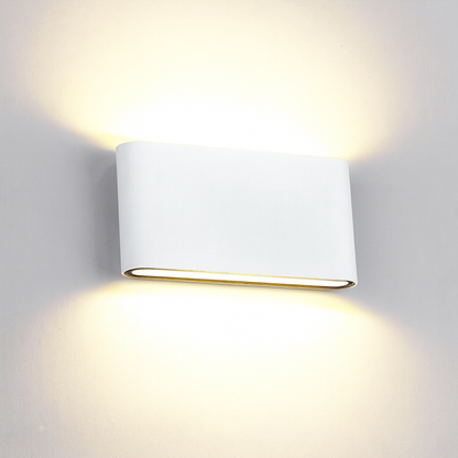 AeroBeam | Lámpara de Pared Exterior Impermeable | Aluminio Resistente, Eficiente en Energía