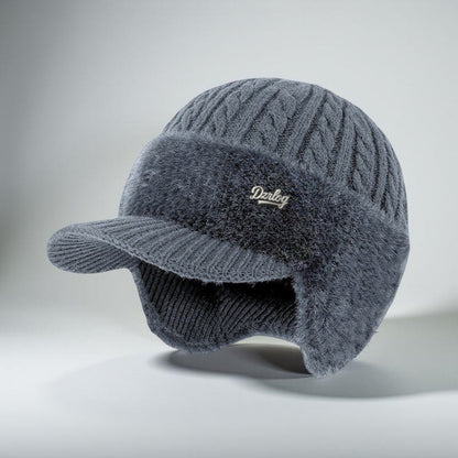 Gorro Invierno Trapper Orejeras Tejido