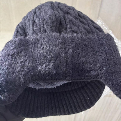 Gorro Invierno Trapper Orejeras Tejido