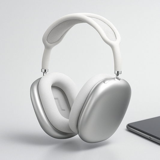 Auriculares inalámbricos con cancelación de ruido, tipo diadema, Bluetooth