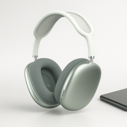 Auriculares inalámbricos con cancelación de ruido, tipo diadema, Bluetooth