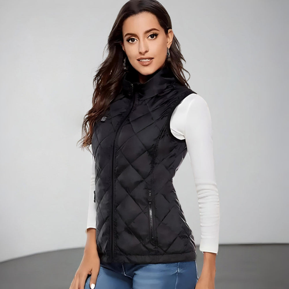 Chaleco Calefactable Mujer Eléctrico Invierno Exterior