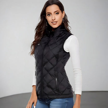 Chaleco Calefactable Mujer Eléctrico Invierno Exterior