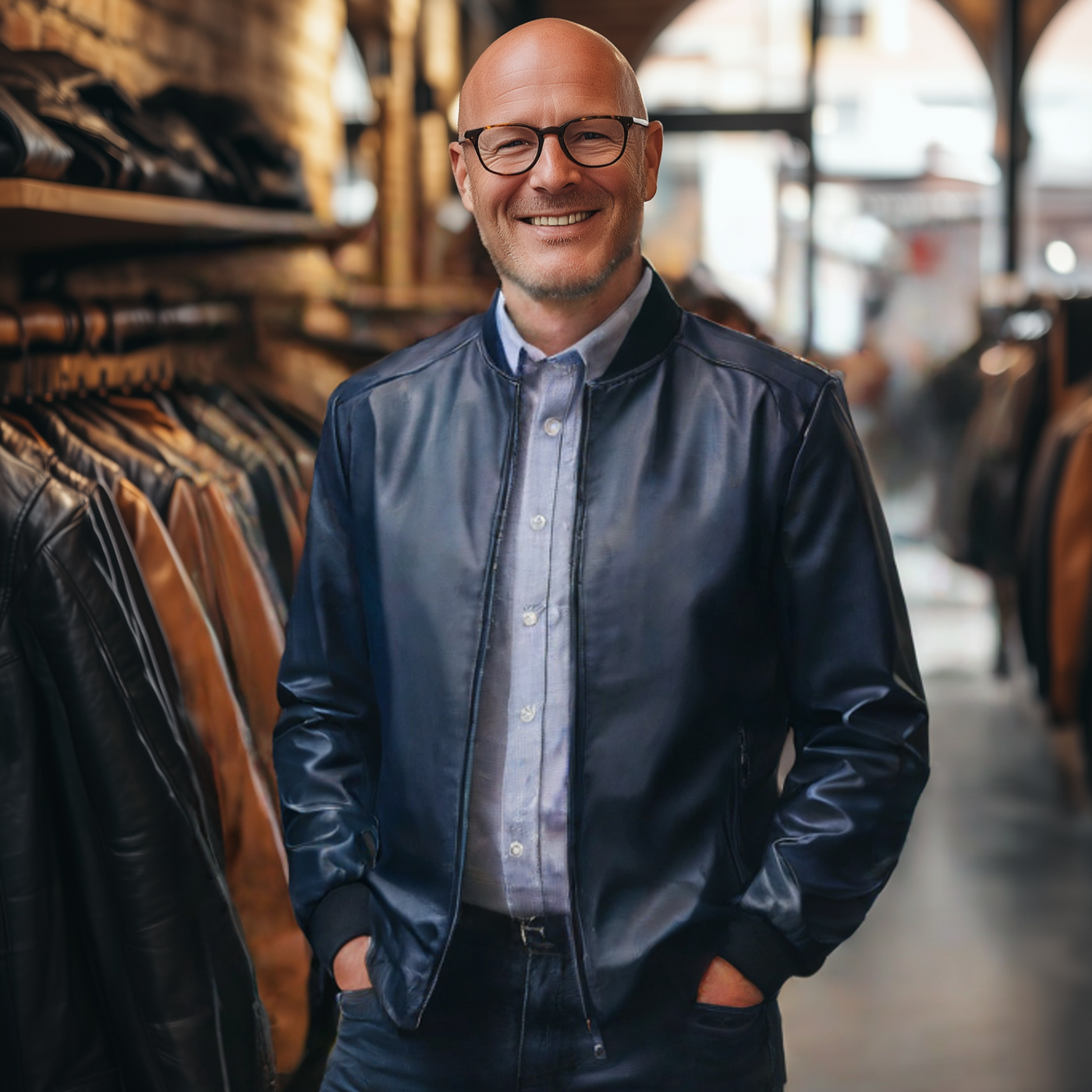 Lumír | Chaqueta de cuero