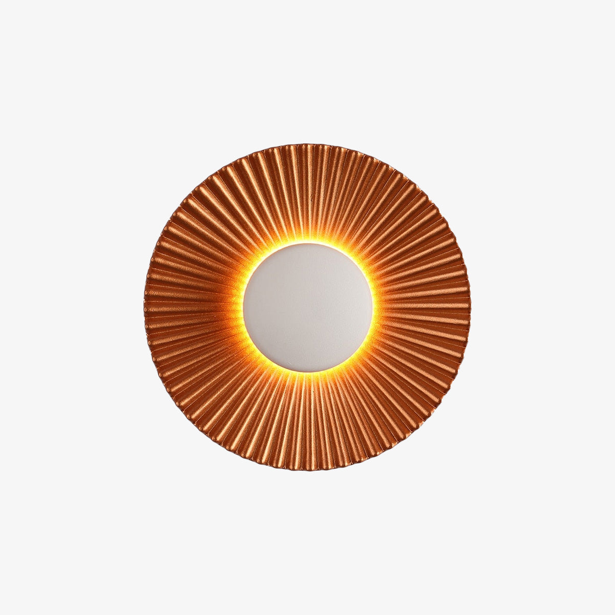 Lámpara de Pared Hasna SunRay | Diseño Solar Metálico Moderno