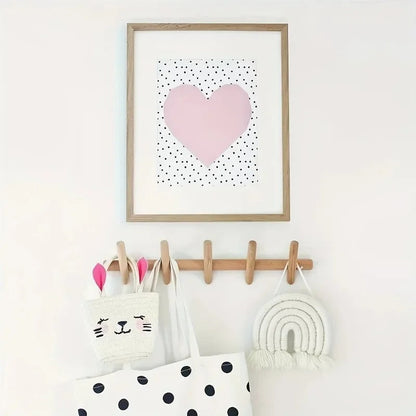 Estante de Pared Maeve | Organizador de Roble Macizo