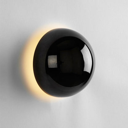 Lámpara de Pared Bauhaus Eclipse | Luz de Arte Moderna con Acabado Dorado