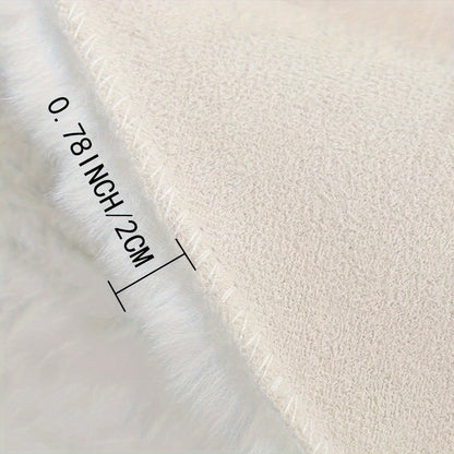 Alfombra Redonda de Burbujas Cloud Comfort | Alfombra Circular Suave y Esponjosa