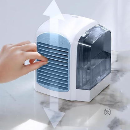 Ventilador portátil oscilante enfriador evaporativo de aire