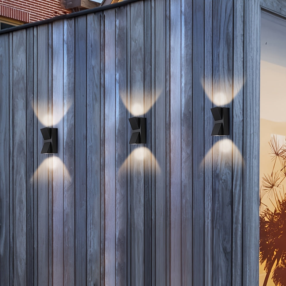 Lámpara de Pared Exterior LED Moderna | Iluminación Decorativa Impermeable 3W / 6W