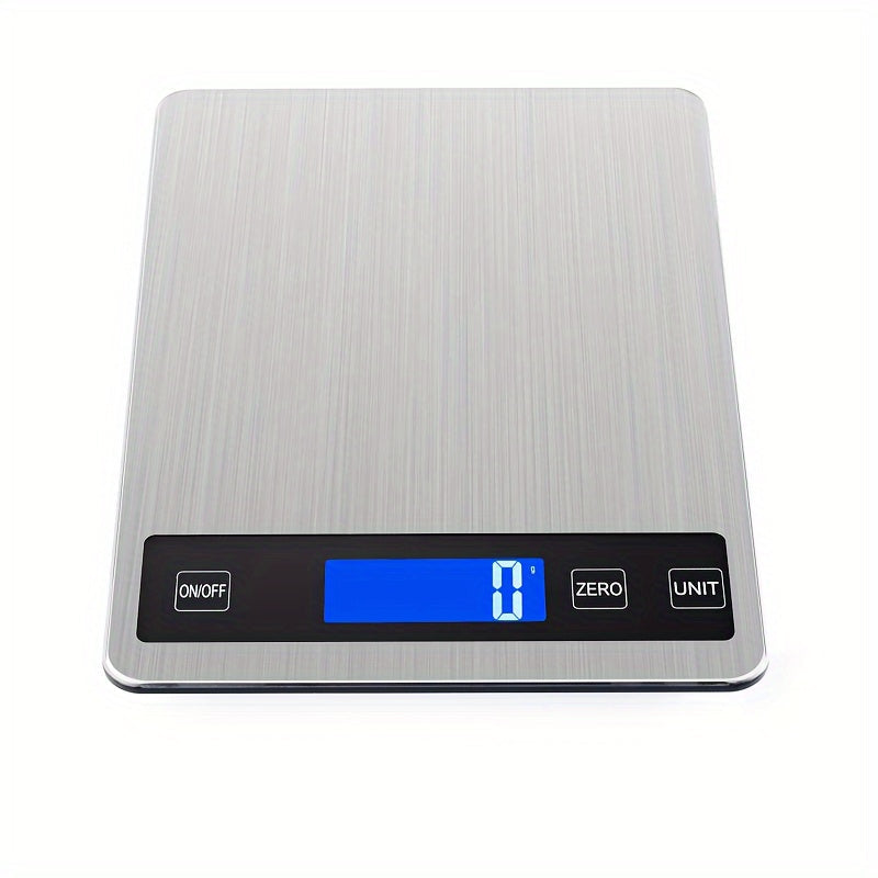 Báscula de Cocina Digital de 15kg | Báscula de Precisión para Alimentos Recargable por USB