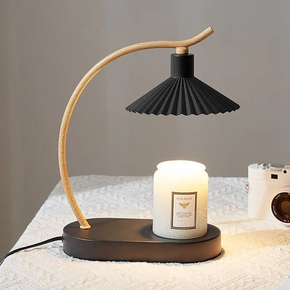 Lámpara calentadora de velas Vanessa | Ambiente nórdico elegante