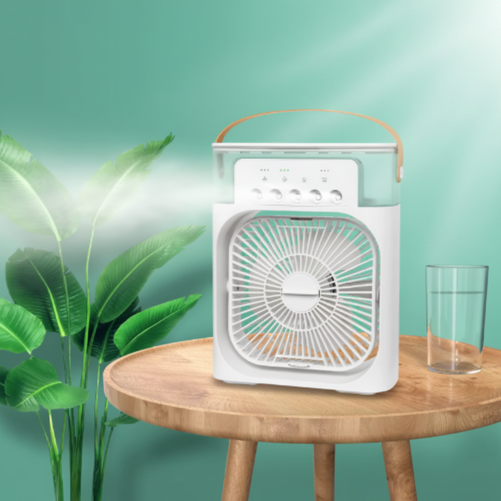 Aire Acondicionado Portátil Evaporativo con Control Remoto