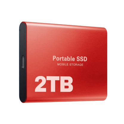 Disco Duro Externo SSD Portátil USB C Almacenamiento Móvil 2TB
