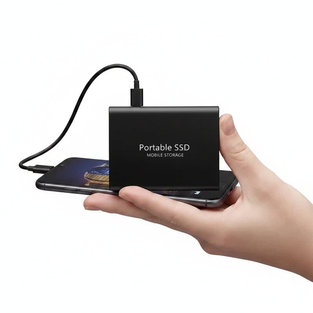 Dispositivo de almacenamiento móvil portátil SSD externo USB