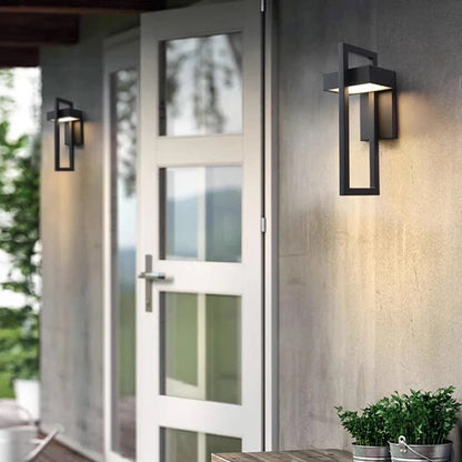 Lámpara de Pared Exterior Moderna | Lámpara de Pared LED de Aluminio Escandinava