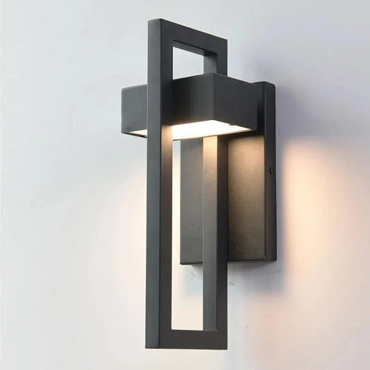Lámpara de Pared Exterior Moderna | Lámpara de Pared LED de Aluminio Escandinava