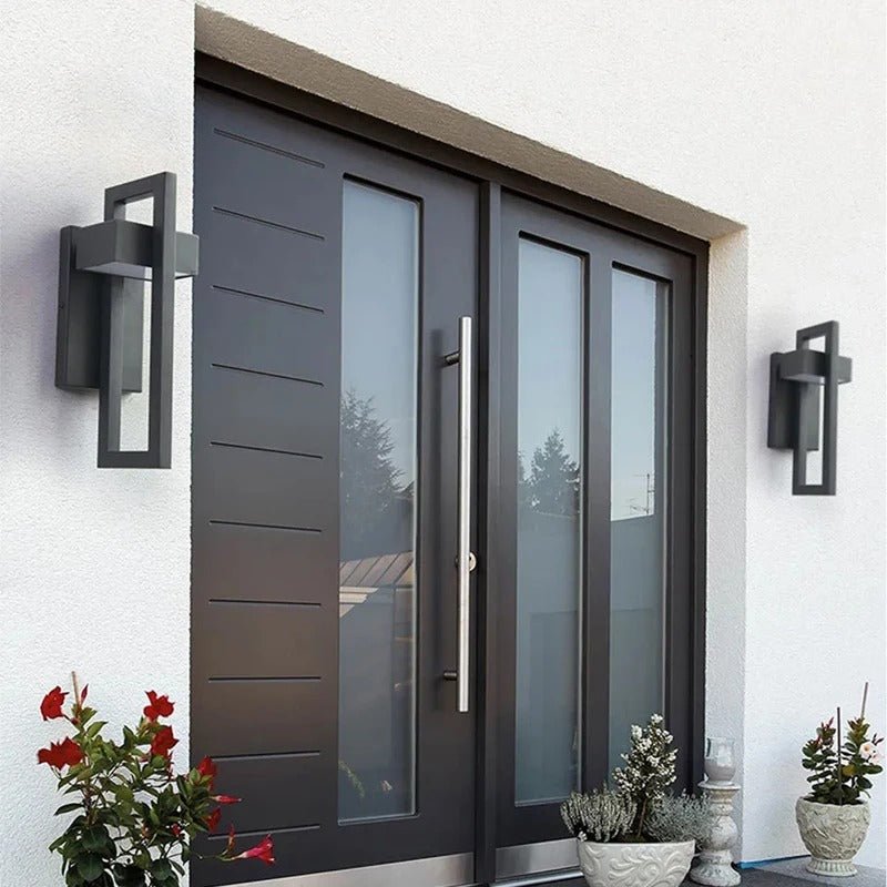 Lámpara de Pared Exterior Moderna | Lámpara de Pared LED de Aluminio Escandinava
