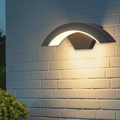 Lámpara de Pared Exterior Moderna | Luminaria LED Impermeable IP65