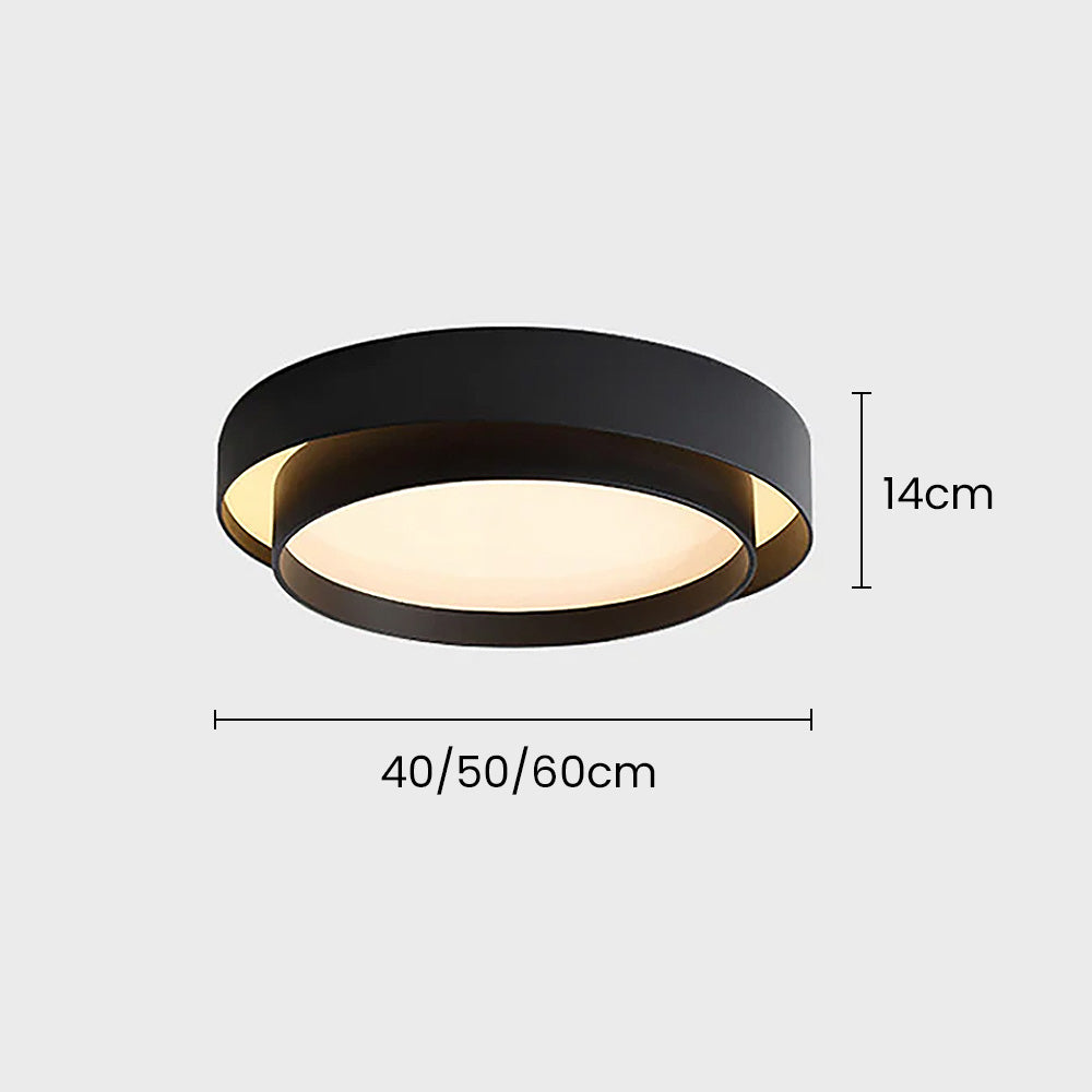 Lámpara de Techo LED Redonda Nórdica | Diseño Moderno Minimalista