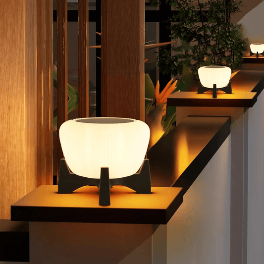 Luz de Aterrizaje Solar | Lámpara LED para Camino Exterior
