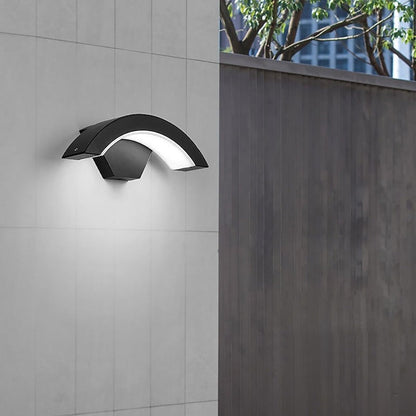 Lámpara de Pared Exterior Moderna | Luminaria LED Impermeable IP65