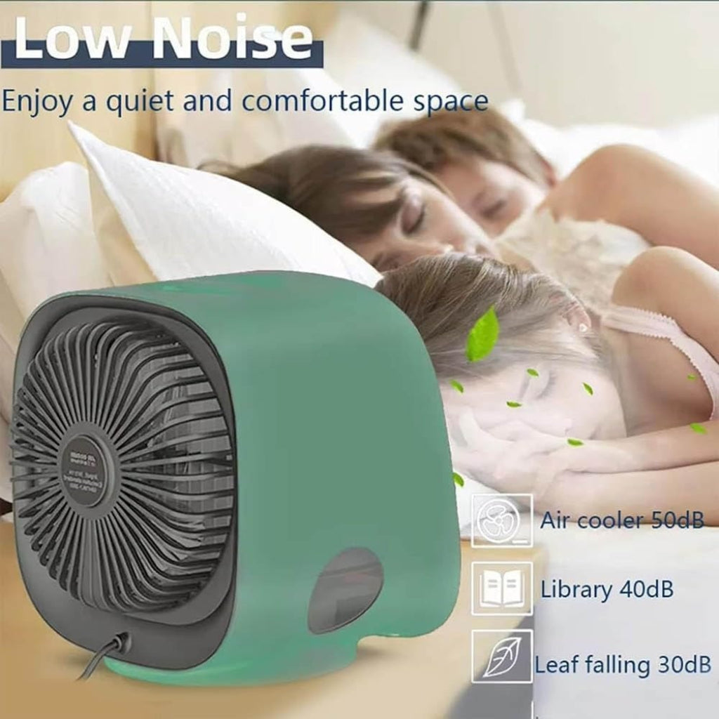 Aire Acondicionado Personal Portátil Ventilador Mini USB de Enfriamiento