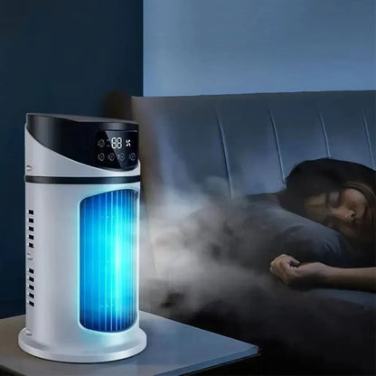 Aire Acondicionado Portátil Ventilador Enfriador Evaporativo Compacto