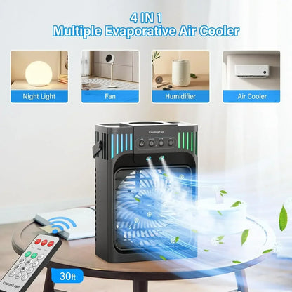 Control remoto para aire acondicionado portátil compacto de escritorio