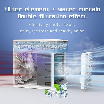 Unidad eficiente en energía con tanque de agua para aire acondicionado portátil