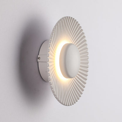 Lámpara de Pared Hasna SunRay | Diseño Solar Metálico Moderno