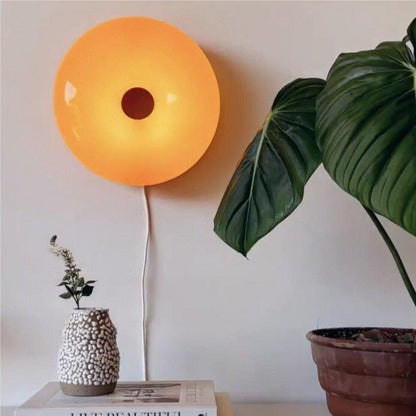 Lámpara Donut Bauhaus | Lámpara Moderna LED de Mesa y Pared